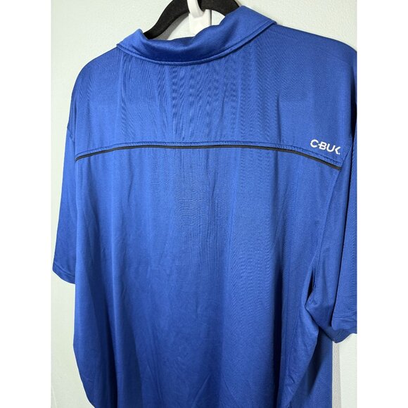 Cutter & Buck Mens MLB Milwaukee Brewers Baseball Polo Shirt XXL Short Sleeve - Picture 5 of 13